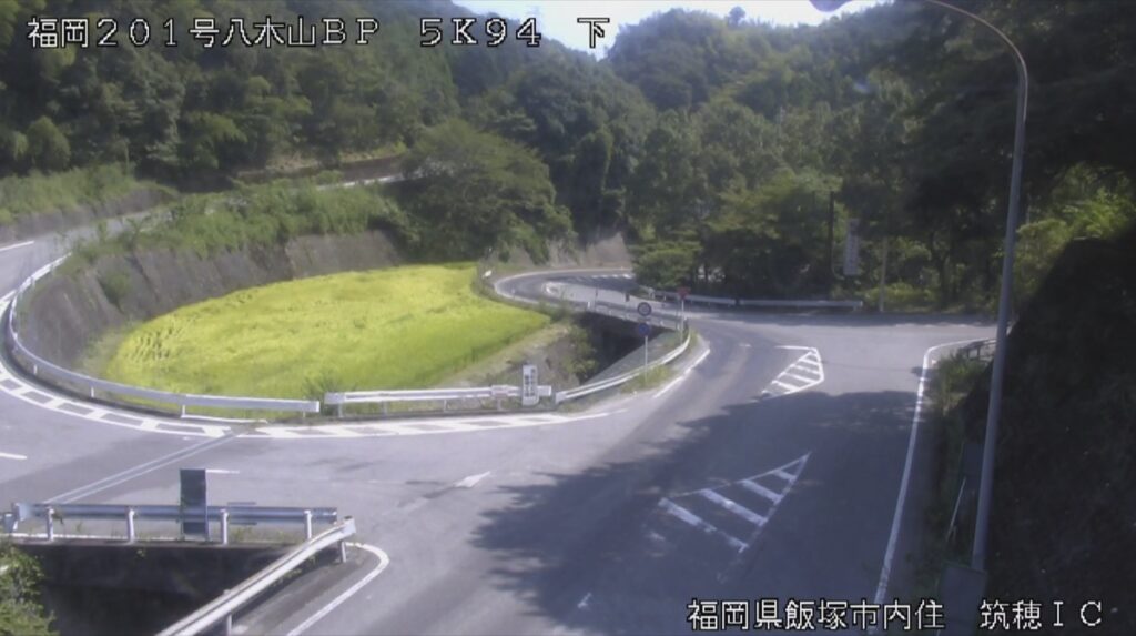 国道201号・筑穂IC ライブカメラ/福岡県飯塚市