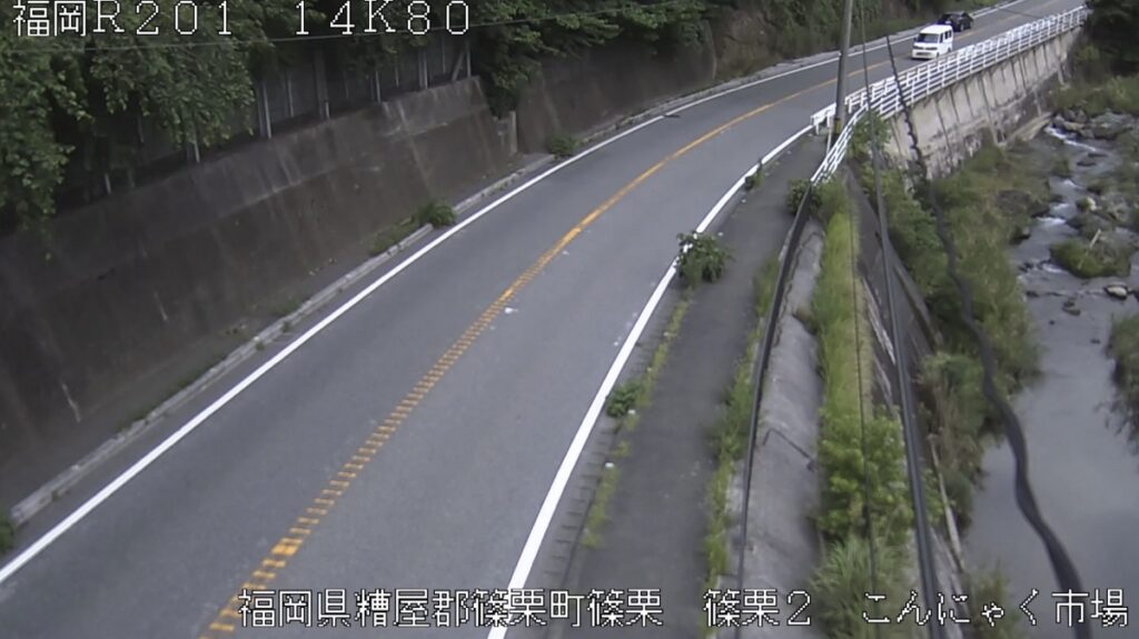 国道201号・福岡県糟屋郡篠栗町 ライブカメラ/福岡県篠栗町
