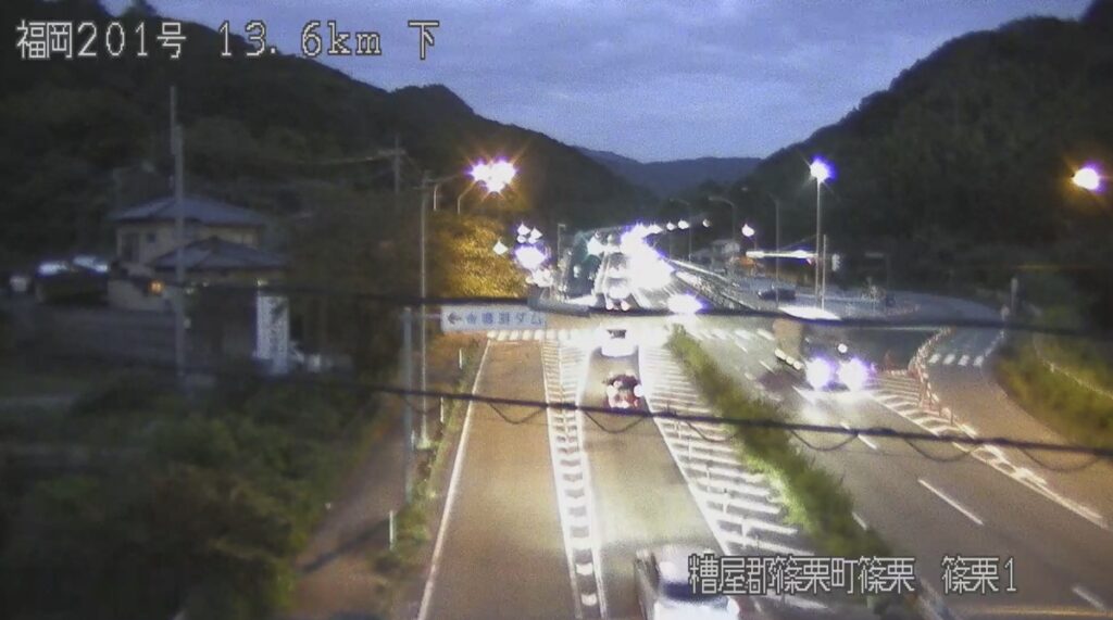 国道201号・篠栗1 ライブカメラ/福岡県篠栗町