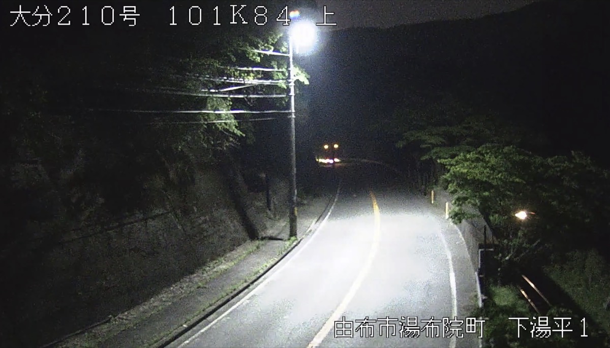 国道210号・由布市湯布院町 ライブカメラ/大分県由布市