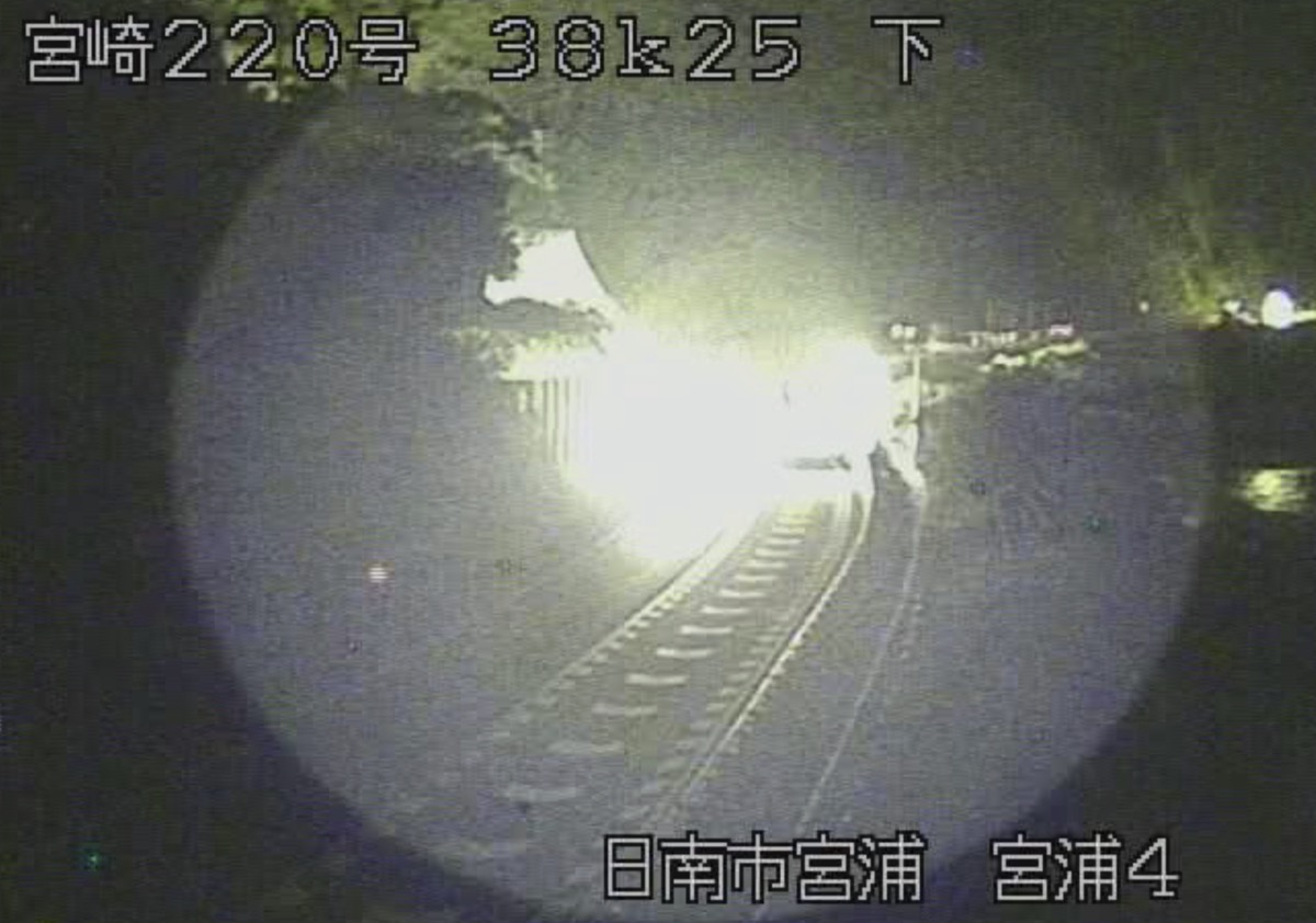 国道220号・日南市宮浦 ライブカメラ/宮崎県日南市