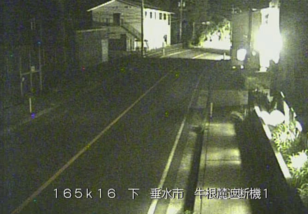 国道220号・牛根麓遮断器 ライブカメラ/鹿児島県垂水市