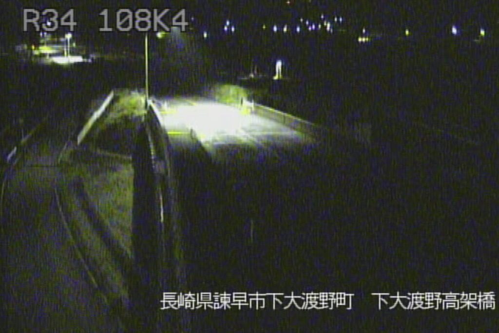 国道34号・下大渡野高架橋 ライブカメラ/長崎県諫早市