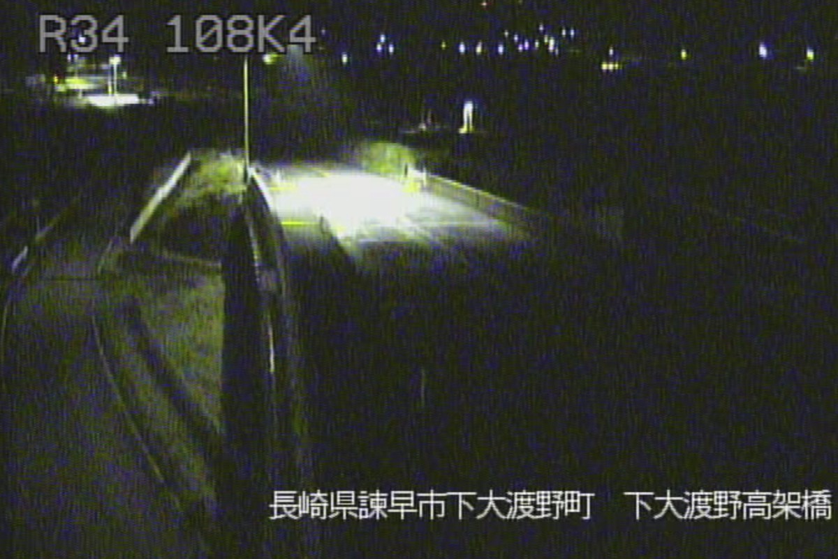 国道34号・下大渡野高架橋 ライブカメラ/長崎県諫早市