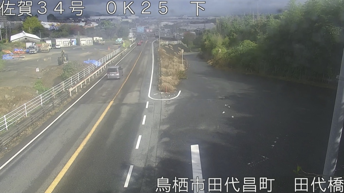 国道34号・田代橋 ライブカメラ/佐賀県鳥栖市