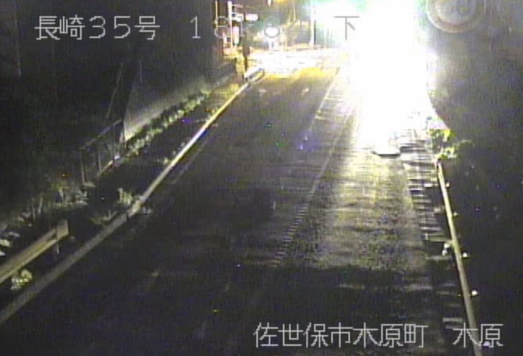 国道35号・木原町 ライブカメラ/長崎県佐世保市