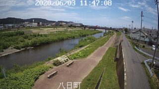 久慈川・八日町 ライブカメラと雨雲レーダー/岩手県久慈市