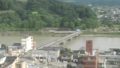 球磨川・水の手橋 ライブカメラ（RKK）と雨雲レーダー/熊本県人吉市