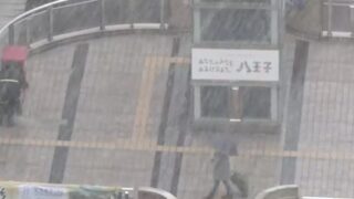 関東北部で雪 東京多摩地方などでも積もるおそれ ライブカメラ(NHK)と雨雲レーダー/関東北部・東京多摩地方