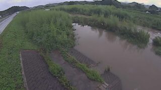 法勝寺川・境ライブカメラと雨雲レーダー/鳥取県南部町境