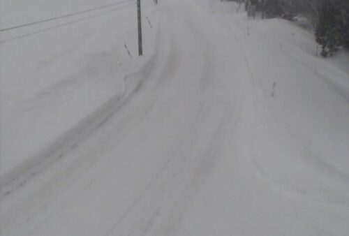 岩手県道1号盛岡横手線・川舟 ライブカメラと雨雲レーダー/岩手県西和賀町沢内川舟