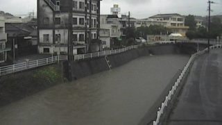 肝属川・大手町ライブカメラと雨雲レーダー/鹿児島県鹿屋市