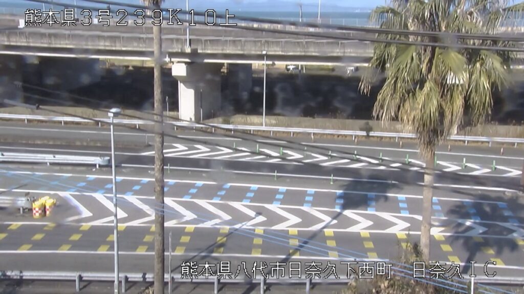 国道3号・日奈久IC ライブカメラ/熊本県八代市