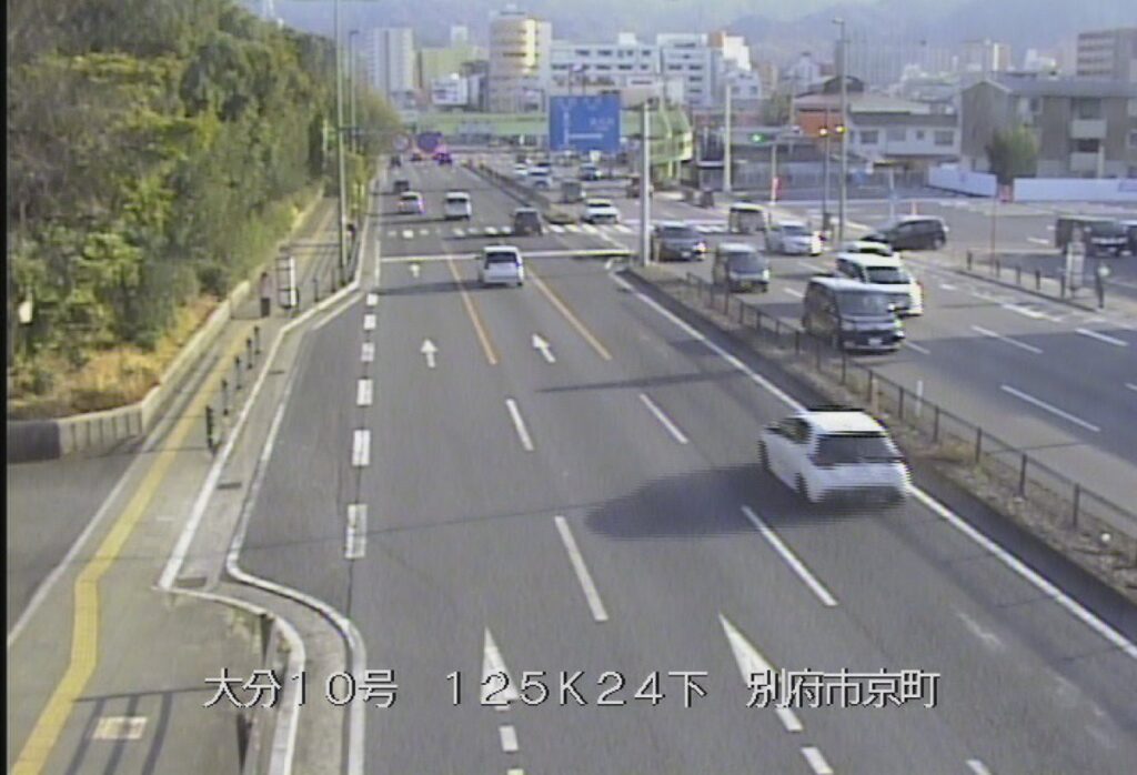 国道10号・別府市京町 ライブカメラ/大分県別府市