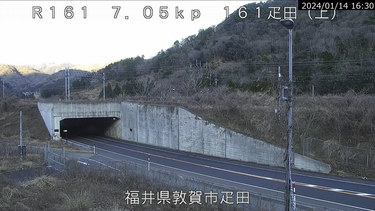 国道161号・疋田CCTV ライブカメラ/福井県敦賀市