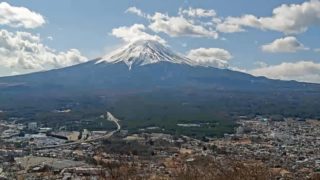 富士山 ライブカメラ（富士山パノラマロープウェイ）と雨雲レーダー/山梨県富士河口湖町