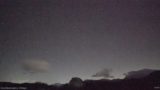 流れ星と大空 ライブカメラ（木曽観測所）と雨雲レーダー/長野県木曽町