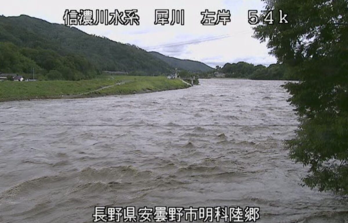 長野県安曇野市のライブカメラ一覧・雨雲レーダー・天気予報