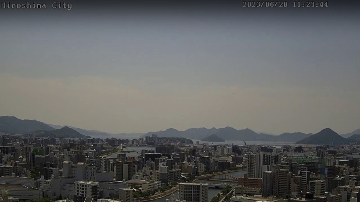 広島県広島市中区のライブカメラ一覧・雨雲レーダー・天気予報