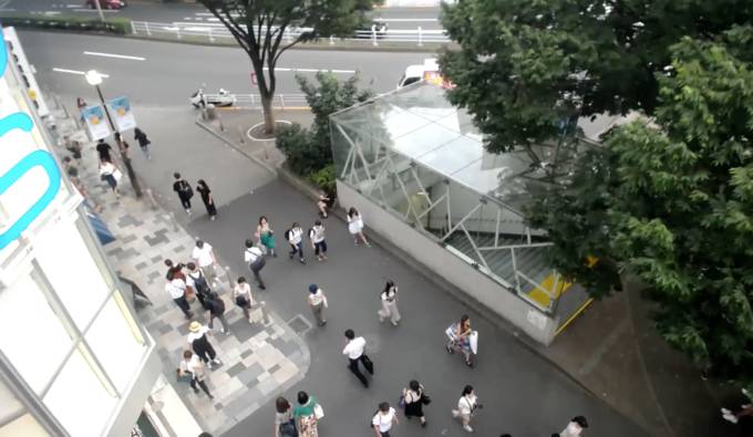 停止中：原宿駅前と表参道ライブカメラ/東京都渋谷区