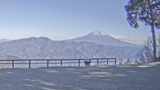 富士山 ライブカメラ（七面山から）と雨雲レーダー/山梨県身延町