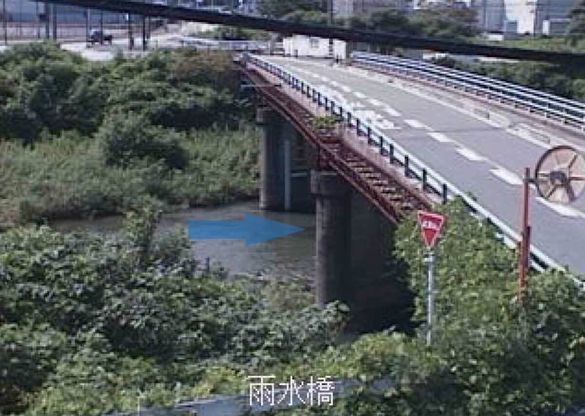 多々良川・雨水橋 ライブカメラ/福岡県粕屋町
