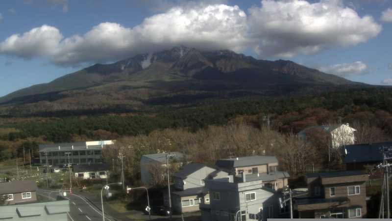 利尻山 ライブカメラと雨雲レーダー 北海道利尻町 利尻島