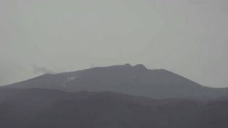新燃岳ライブカメラ(鹿児島読売テレビ)と雨雲レーダー/鹿児島県霧島市