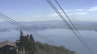 打見山から見える琵琶湖ライブカメラと雨雲レーダー/滋賀県大津市