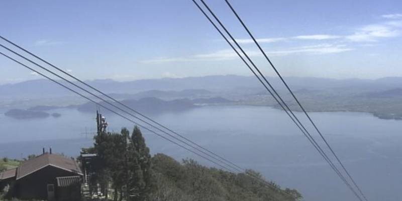 打見山から見える琵琶湖ライブカメラと雨雲レーダー 滋賀県大津市 ライブカメラ検索マップ