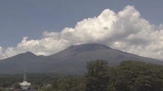 停止中：浅間山に噴火速報 ライブカメラ（NHK）と雨雲レーダー/静岡県・長野県