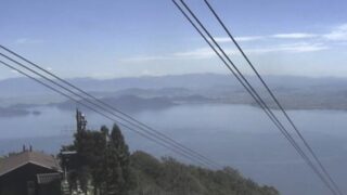 打見山から見える琵琶湖ライブカメラと雨雲レーダー/滋賀県大津市