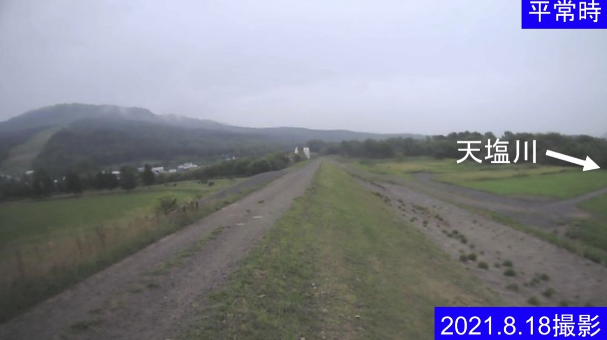 天塩川・右岸92.0kp ライブカメラ/北海道音威子府村