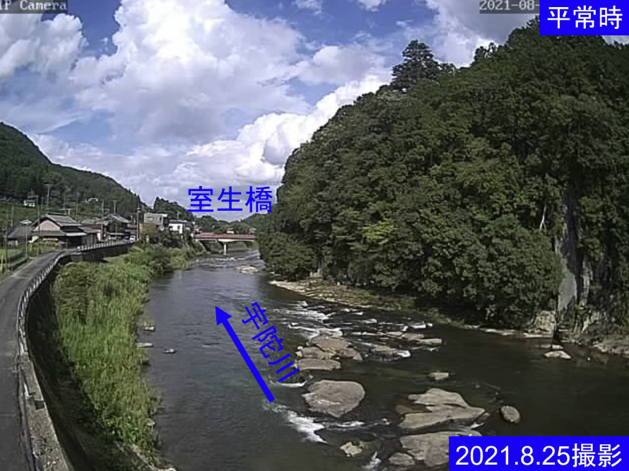 宇陀川・室生三本松2 ライブカメラ/奈良県宇陀市