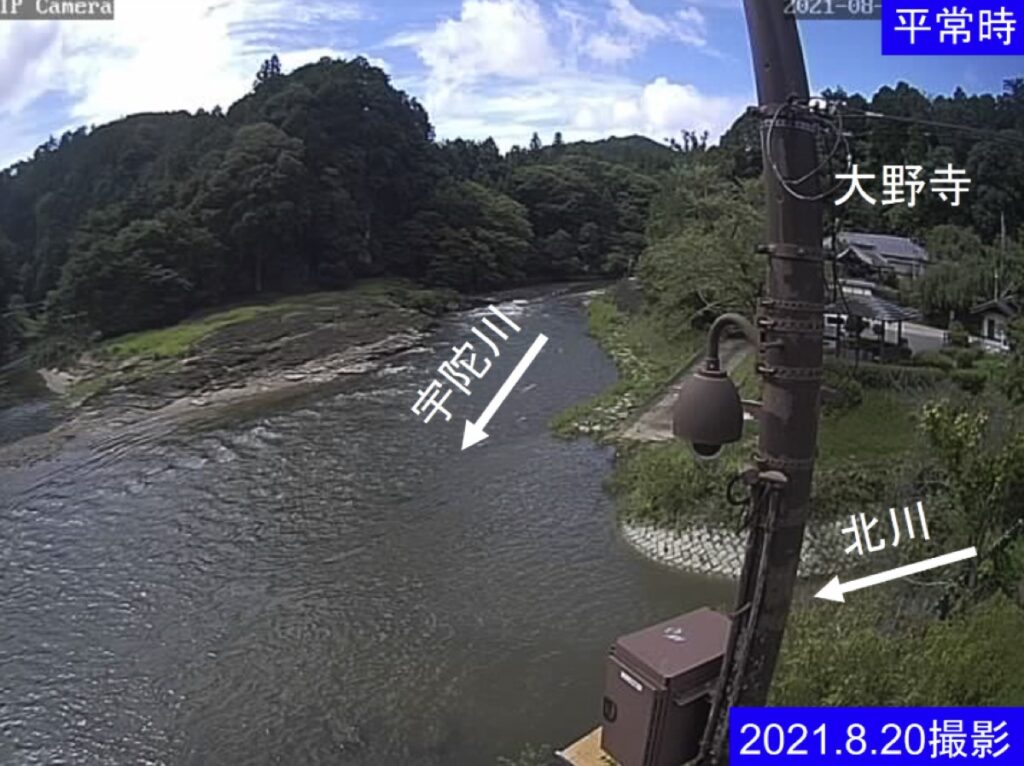 宇陀川・室生大野1 ライブカメラ/奈良県宇陀市