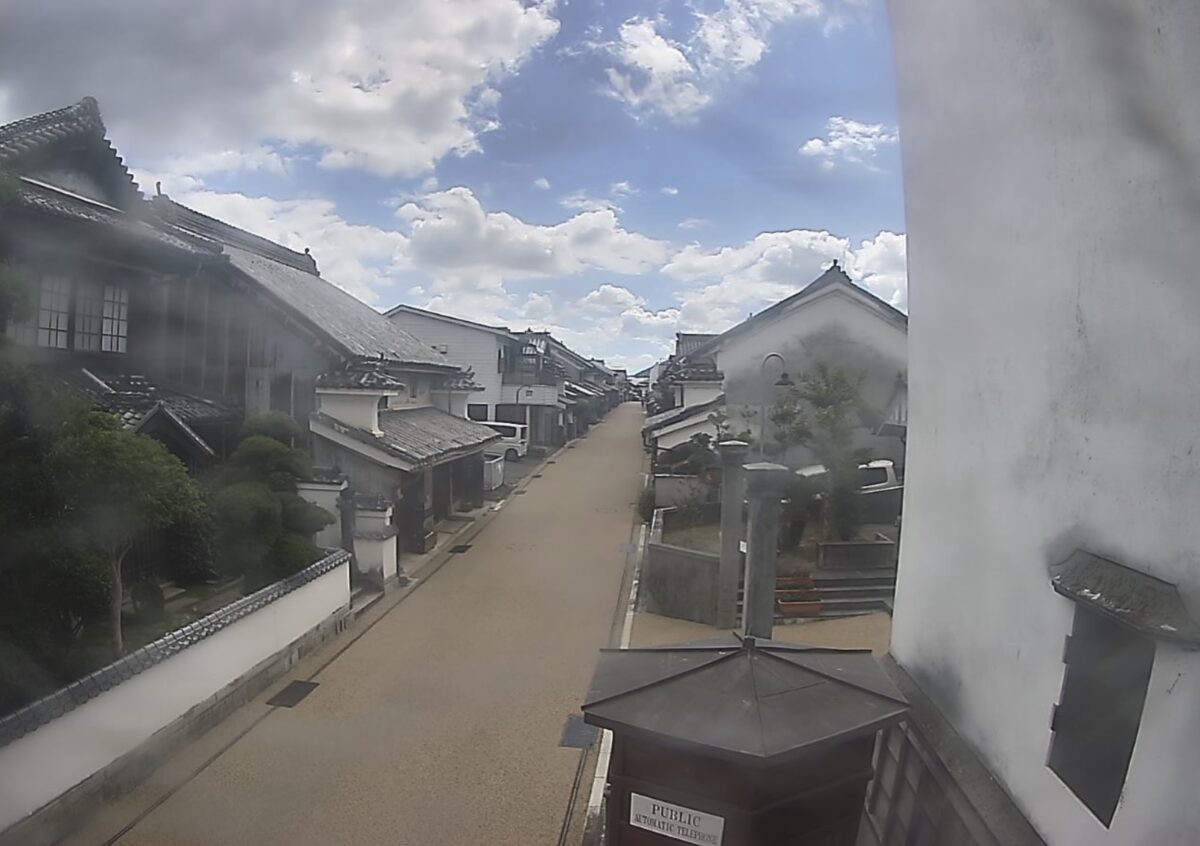 うだつの町並み ライブカメラと雨雲レーダー/徳島県美馬市