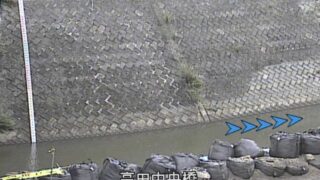 吉田川・高田中央橋 ライブカメラと雨雲レーダー/宮城県大和町