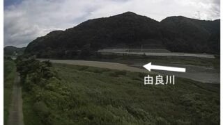由良川・下天津 ライブカメラと雨雲レーダー/京都府福知山市